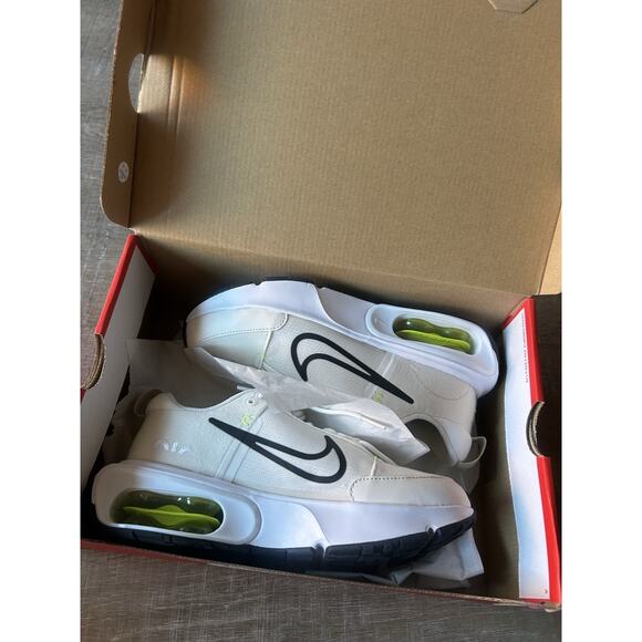 Nike Shoes - Nike Air Max INTRLK Womens 8.5 Phantom White Black Volt Sneakers NIB DQ2904-003